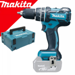 MAKITA DHP480ZJ Masina de gaurit cu percutie brushless, Li-Ion, 18V, 54Nm fara acumulator in set (SOLO) + Makpac