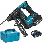 MAKITA DHR171RTJ Ciocan rotopercutor brushless, cu 2 acumulatori Li-Ion, 18V, 5Ah, 1.2J + Makpac