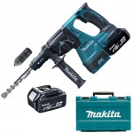 MAKITA DHR243RME Ciocan rotopercutor brushless, cu 2 acumulatori Li-Ion,18V, 4Ah, 2J