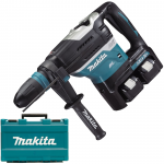 MAKITA DHR400PT2U Ciocan rotopercutor SDS-MAX, cu bluetooth, brushless, 2x18V, cu 2 acumultori Li-Ion, 18V, 5Ah, 8J