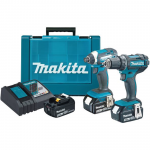 MAKITA DLX2127X1 Kit 2 scule 18V (DDF482Z + DTD152Z) cu 3 acumulatori Li-Ion LXT, de 3Ah + Valiza