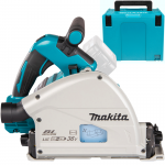 MAKITA DSP600ZJ Ferastrau prin plonjare brushless, Li-Ion, 2x18V + Makpac, fara acumulator in set (SOLO)