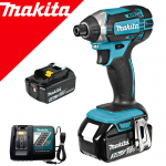 MAKITA DTD152Z + 2xBL1830B + DC18RC Masina de insurubat cu impact cu 2 acumulatori Li-Ion, 18V, 3Ah, 166Nm + Incarcator