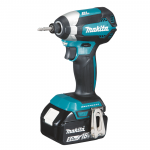 MAKITA DTD153Z + BL1850B Masina de insurubat cu impact brushless cu 1 acumulator Li-Ion 18V LXT, 5Ah, 170Nm (Fara incarcator!)