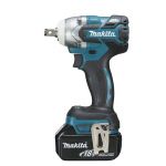 MAKITA DTW285Z + BL1830B Masina de insurubat cu impact brushless cu 1 acumulator Li-Ion, 18V, 3Ah, 280Nm