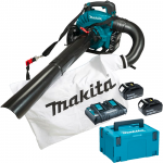 MAKITA DUB363ZV26DJ Aspirator/suflator frunze cu 2 acumulatori Li-Ion, 2x18V, 6Ah + Incarcator + Makpac