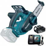 MAKITA DUC122Z16C Ferastrau cu lant cu 1 acumulator Li-Ion, 18V, 6Ah, lama 11.5 cm, grosime lant 1.3 mm, pas 1/4