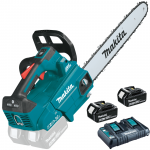 MAKITA DUC406Z26D Ferastrau cu lant brushless, cu 2 acumulatori Li-Ion, 2x18V, 6Ah, lama 40 cm, grosime lant 1.1 mm, pas 3/8