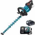 MAKITA DUH502Z15C Masina de tuns gard viu brushless cu 1 acumulator, Li-Ion, 18V LXT, 5Ah, lama 500 mm, distanta dinte 35 mm, grosime creanga 21.5 mm + Incarcator