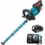 MAKITA DUH502Z16C Masina de tuns gard viu brushless cu 1 acumulator, Li-Ion, 18V LXT, 6Ah, lama 500 mm, distanta dinte 35 mm, grosime creanga 21.5 mm + Incarcator