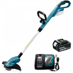 MAKITA DUR181Z13C Trimmer de gazon Li-Ion, 18V LXT, diametru de tundere 26 cm, cu 1 acumulator 18V, 3Ah + Incarcator