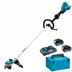 MAKITA DUR368LZ26D Coasa brushless cu 2 acumulatori Li-Ion, 2x18V LXT, 6Ah, diametru de tundere 35 cm + Incarcator + Makpac