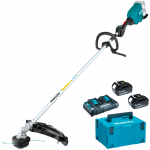 MAKITA DUR369LZ26D Coasa brushless cu 2 acumulatorr Li-Ion, 2x18V LXT, 6Ah, diametru de tundere 43 cm + Incarcator + Makpac