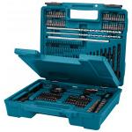 MAKITA  Set MAKPAC cu 212 biti, burghie si carote