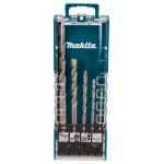 MAKITA  SET 5 BURGHIE ZIDARIE CILINDRICE 4-10MM