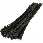 CROMWELL  Coliere Autoblocante - Negru BLACK CABLE TIES3.6x140 mm (Set de 100)