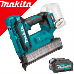 MAKITA FN001GZ Pistol brushless pentru cuie cu jumatate de cap Li-Ion, 40V XGT (SOLO) + BL4025 Acumulator  LI-Ion, 40V XGT, 2.5Ah (Fara incarcator!)