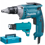 MAKITA FS6300JX2 Masina de insurubat electronica 570 W + Magazie de suruburi + Makpac