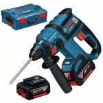 BOSCH GBH 18 V-EC  Ciocan rotopercutor brushless, cu 2 acumulatori Li-Ion, 4Ah, 1.7J + L-BOXX