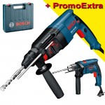 BOSCH GBH 2-26 DRE Ciocan rotopercutor SDS-plus 800 W, 2.7 J + GSB 13 RE Masina de gaurit cu percutie (MD)