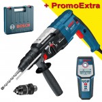 BOSCH GBH 2-28 DFV Ciocan rotopercutor SDS-plus 850 W, 3.2 J + GMS 120 Detector de metale