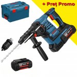 BOSCH GBH 36 VF-LI PLUS Ciocan rotopercutor cu 2 acumulatori Li-Ion, 4Ah, 3.2J + L-BOXX