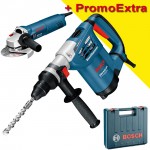 BOSCH GBH 4-32 DFR Ciocan rotopercutor SDS-plus 900 W, 4.2 J + GWS 1000 Polizor unghiular