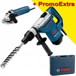 BOSCH GBH 5-38 D Ciocan rotopercutor SDS-max 1050 W, 5.9 J + GWS 850 CE Polizor unghiular