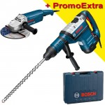 BOSCH GBH 8-45 DV Ciocan rotopercutor SDS-max 1500 W, 11 J + GWS 20-230 JH Polizor unghiular