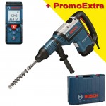 BOSCH GBH 8-45 D Ciocan rotopercutor SDS-max 1500 W, 12,5 J + GLM 40 Telemetru cu laser