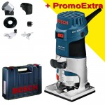 BOSCH GKF 600 Masina de frezat muchii + Accesorii