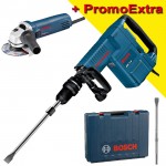 BOSCH GSH 11 E Ciocan demolator SDS-max 1500 W, 16.8J + GWS 850 CE Polizor unghiular cu regulator