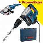 BOSCH GSH 5 CE Ciocan demolator SDS-max 1150 W, 8.3 J + GWS 22-230 JH Polizor unghiular