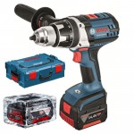 BOSCH GSR 14.4 VE-2 LI Masina de gaurit si insurubat cu 2 acumulatori Li-Ion, 4Ah, 75Nm, + L-BOXX