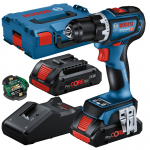 BOSCH GSR 18V-90 C Masina de gaurit si insurubat brushless cu 2 acumulatori Li-Ion, 4Ah ProCore, 64Nm + Modul + L-BOXX