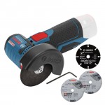 BOSCH GWS 10.8-76 V-EC (SOLO) Polizor unghiular brushless, Li-Ion, 10.8 V, fara acumulator in set