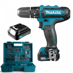 MAKITA HP331DSAX1 Masina de gaurit cu percutie cu 2 acumulatori Li-Ion, 10.8V, 2Ah, 30Nm + Accesorii