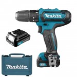 MAKITA HP331DSYE Masina de gaurit cu percutie cu 2 acumulatori Li-Ion, 10.8V, 1.5Ah, 30Nm