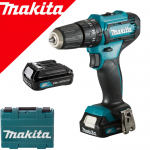 MAKITA HP333DSAE Masina de gaurit cu percutie cu 2 acumulatori Li-Ion, 12V, 2Ah, 30Nm