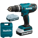 MAKITA HP488DWAE Masina de gaurit cu percutie cu 2 acumulatori Li-Ion, 18V TIP G, 2Ah, 38Nm