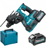 MAKITA HR001GM201 Ciocan rotopercutor brushless si wireless, cu 2 acumulatori Li-Ion, 40V XGT, 4Ah, 2.8J + MAKPAC TIP 4