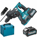 MAKITA HR002GM201 Ciocan rotopercutor brushless si wireless, cu 2 acumulatori Li-Ion, 40V XGT, 4Ah, 2.9J + MAKPAC TIP 4