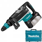 MAKITA HR006GZ Ciocan rotopercutor SDS-MAX wireless, Li-Ion, 2x40V XGT, 21.4J, fara acumulator in set (SOLO) + Valiza