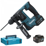 MAKITA HR140DSMJ Ciocan rotopercutor cu 2 acumulatori Li-Ion, 10.8V, 4Ah, 0.9J + Makpac