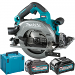 MAKITA HS004GM202 Ferastrau circular brushless si wireless, cu 2 acumulatori Li-Ion, 40V XGT, 4Ah + BL4025 Acumulator  LI-Ion, 40V XGT, 2.5Ah