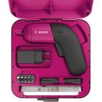 BOSCH IXO 6 Colour Edition MAGENTA Set 4 surubelnite cu acumulator Li-Ion, 3.6V, 4.5Nm + Cutie de plastic