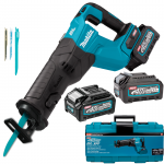 MAKITA JR001GM201 Ferastrau alternativ brushless, cu 2 acumulatori Li-Ion, 40V XGT,  4Ah + BL4025 Acumulator  LI-Ion, 40V XGT, 2.5Ah