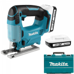 MAKITA JV183DWE Ferastrau pentru decupat cu 2 acumulatori Li-Ion, 18V TIP G, 1.5Ah