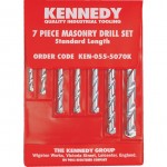 CROMWELL  Set de burghie rotative pentru zidarie No.6-20 7PCE MASONRY DRILL SET