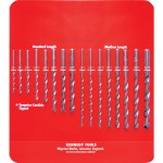 CROMWELL  Set de burghie rotative pentru zidarie No.6-24 16PCE MASONRY DRILL SET